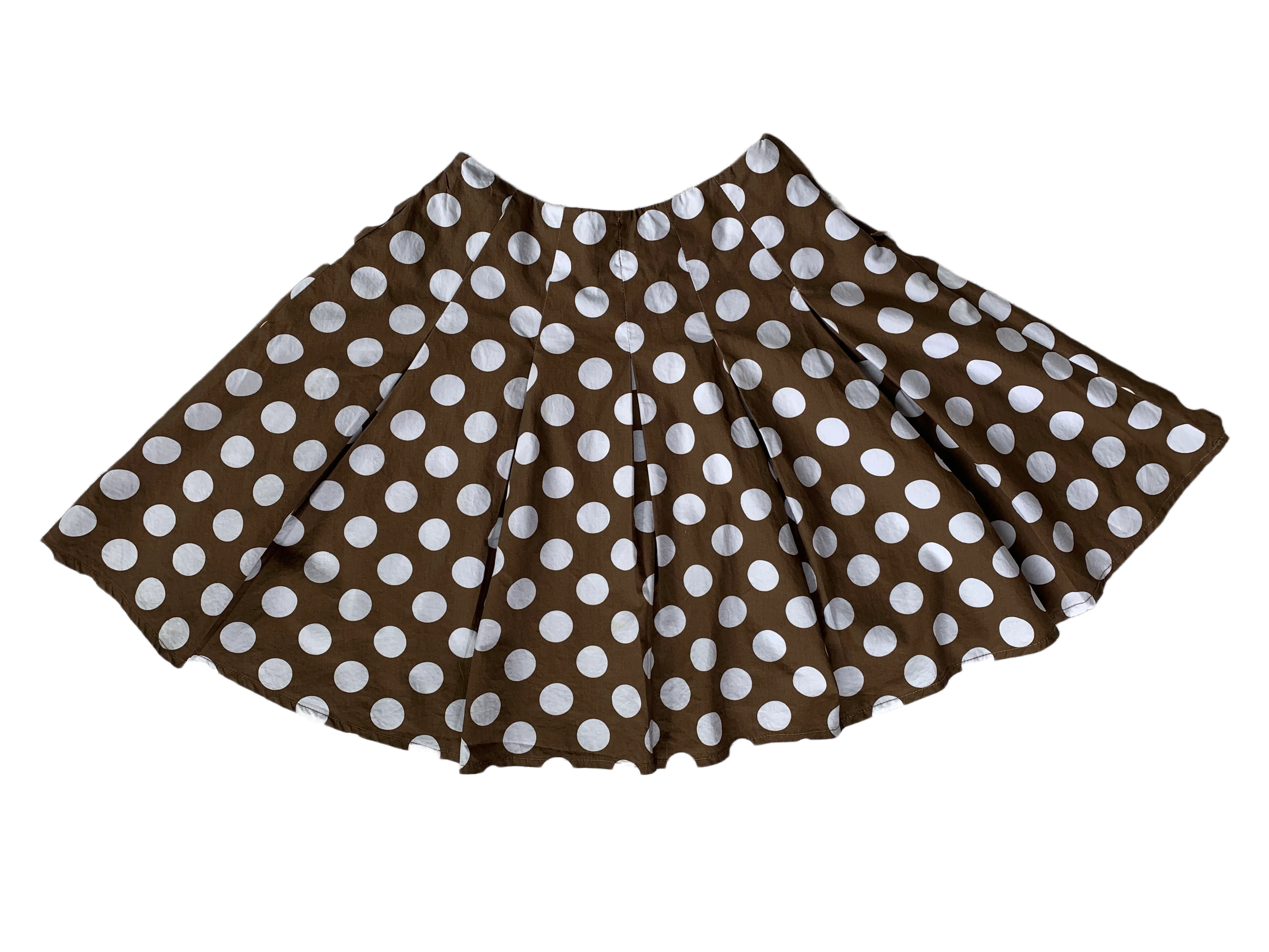 7-8 Mini Boden pleated skirt