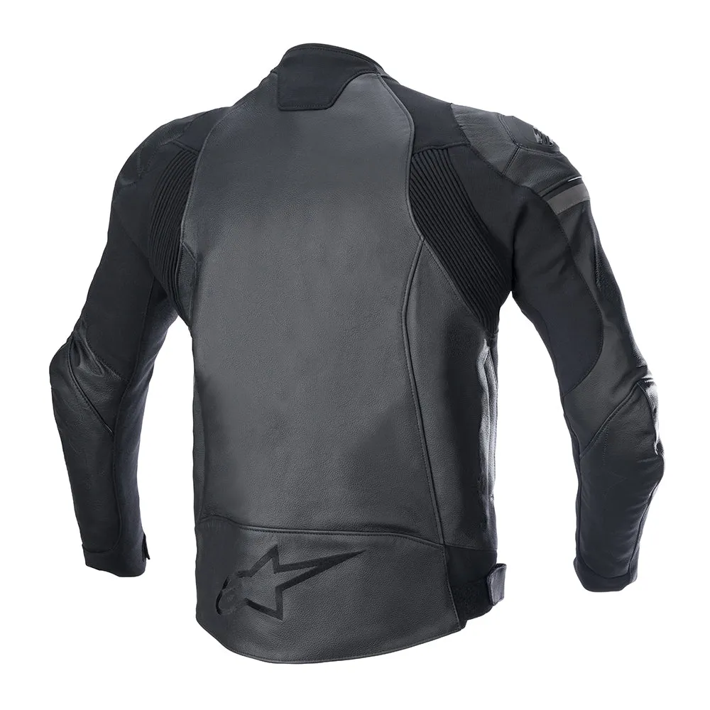 Alpinestars Gp Force Leather Jacket Black Black