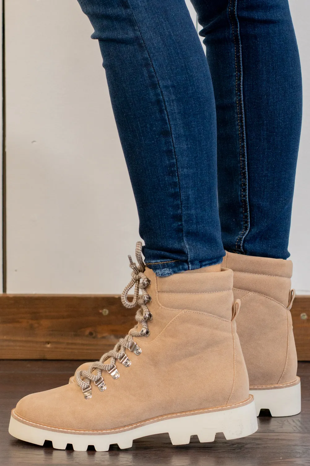 Arlene Khaki Boots