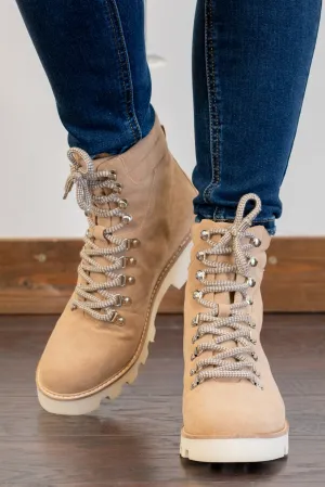 Arlene Khaki Boots