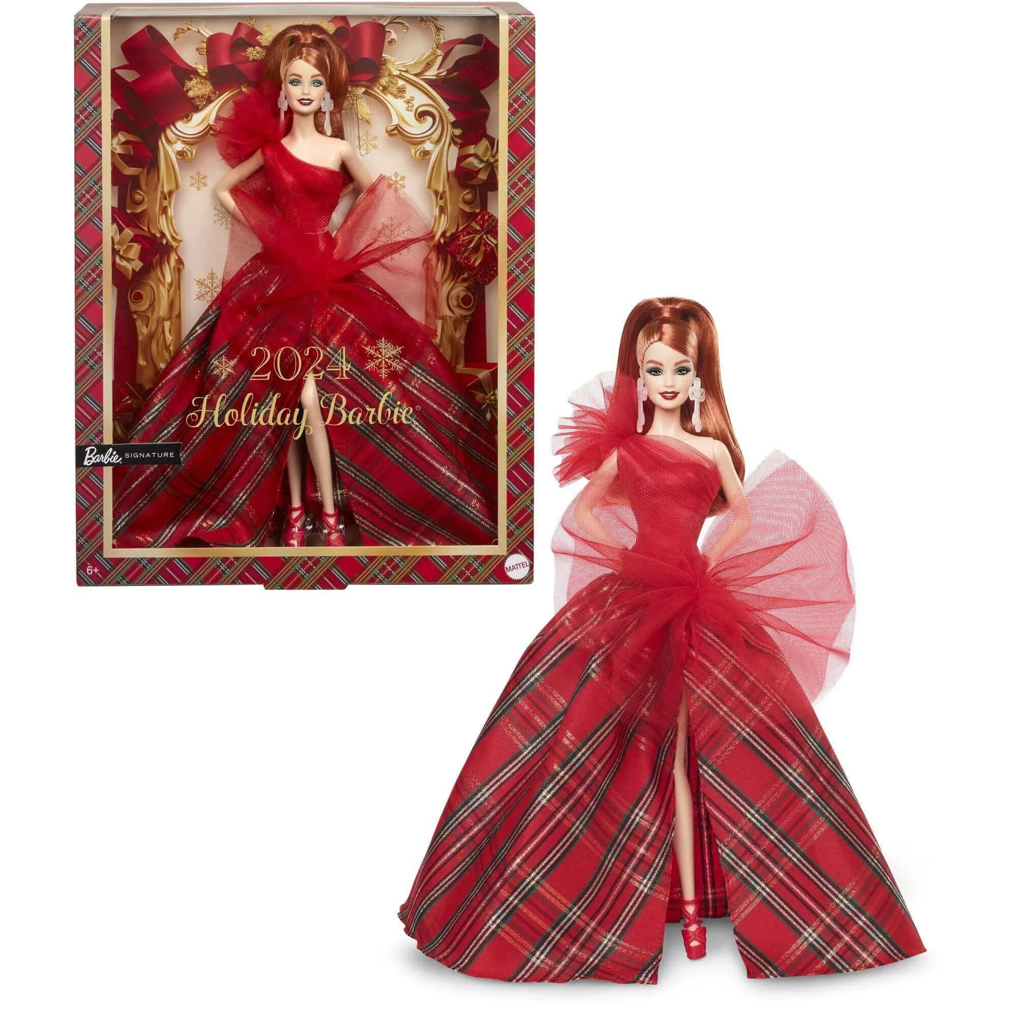 Barbie Signature 2024 Barbie Holiday Doll Red Hair Exclusive