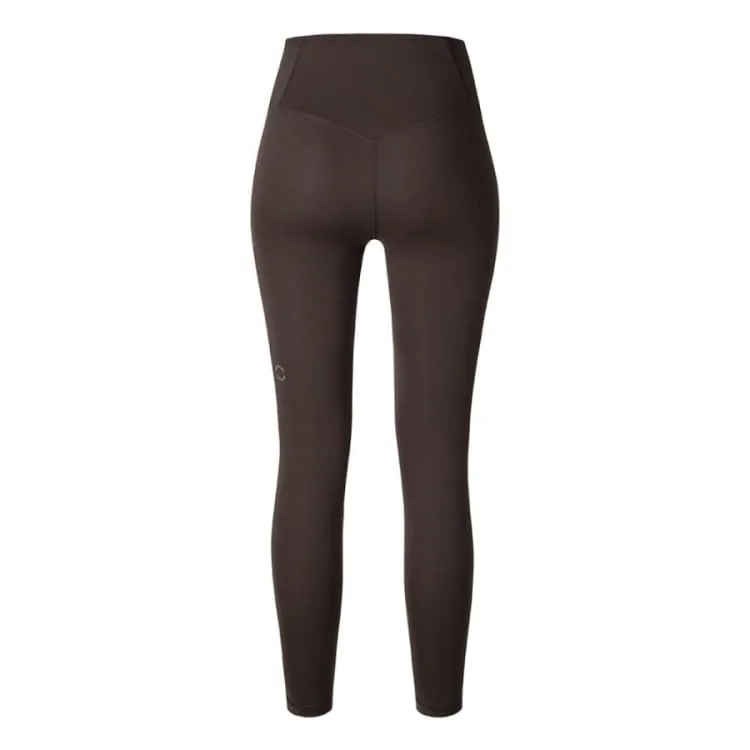 Barrel Fit Womens Mile Leggings-CHOCO BROWN