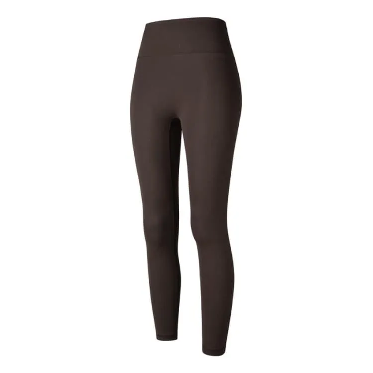 Barrel Fit Womens Mile Leggings-CHOCO BROWN