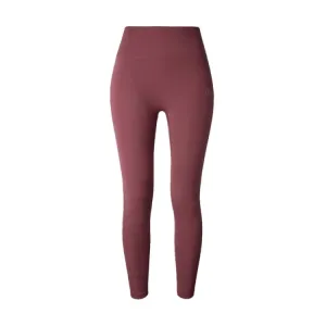 Barrel Fit Womens Plain Leggings-CHILI