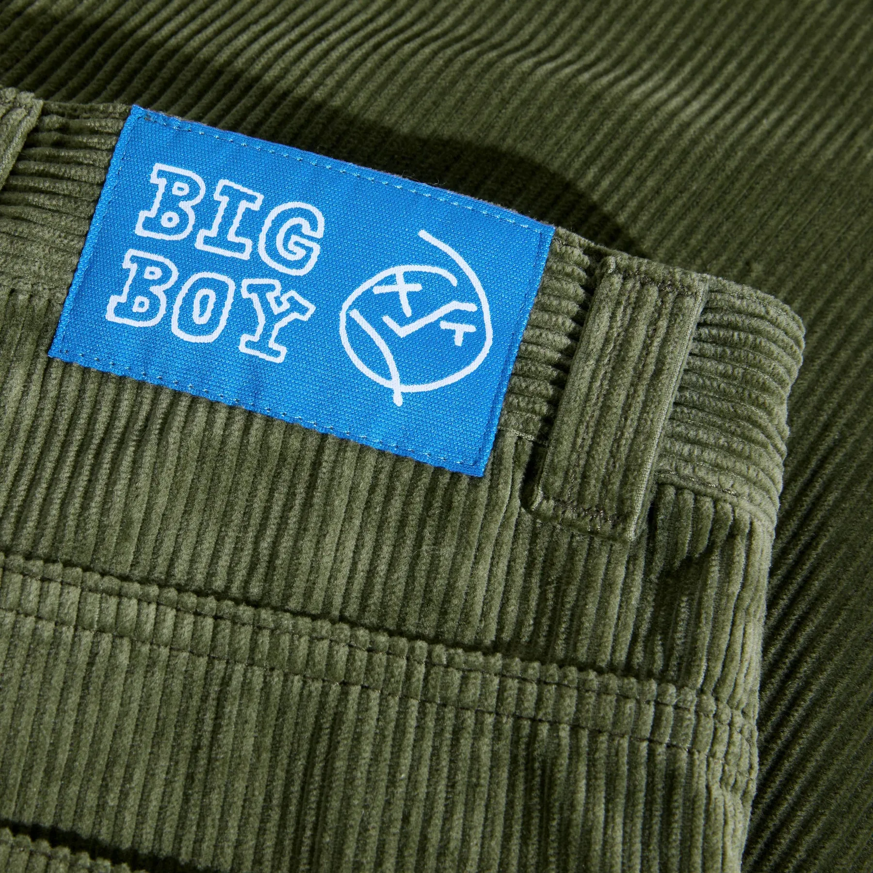 Big Boy Pants | Cord - Uniform Green