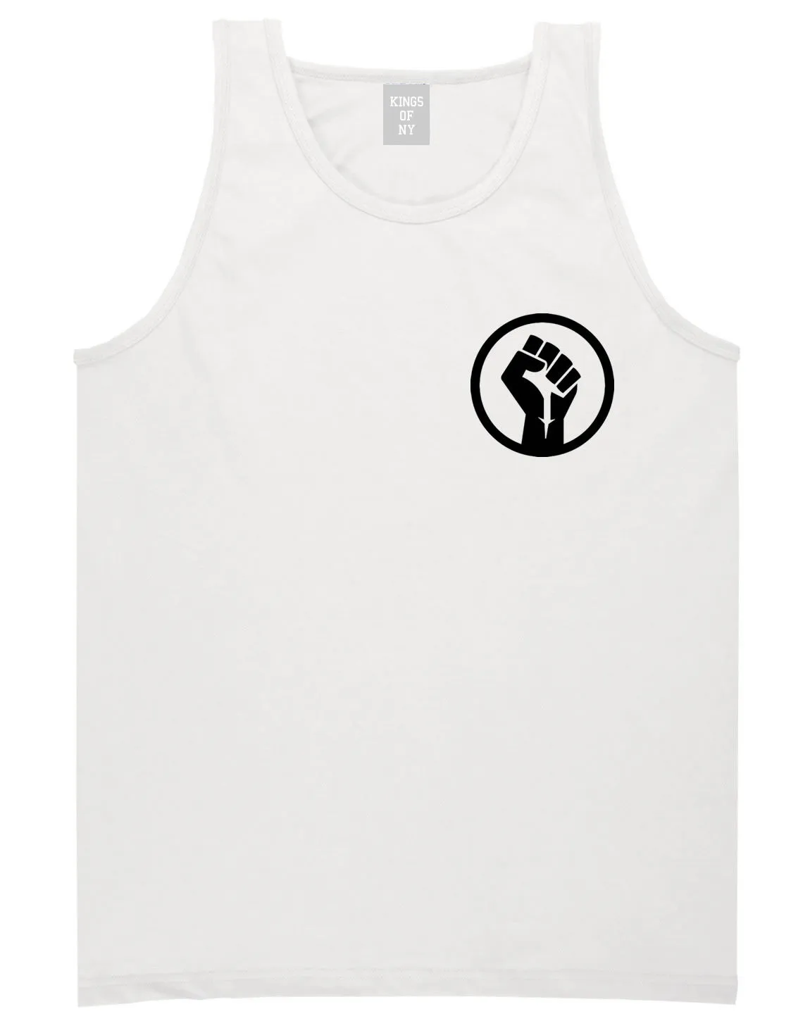 Black Power Fist Tank Top