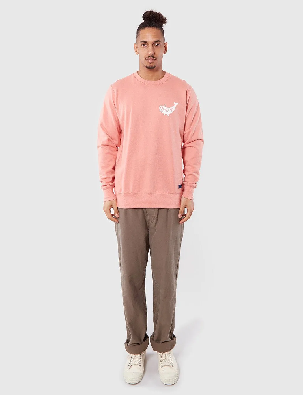 Bleu De Paname Baleine Sweatshirt - Rose