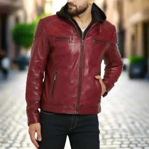 BOL Men's Alvin Lambskin Leather Jacket