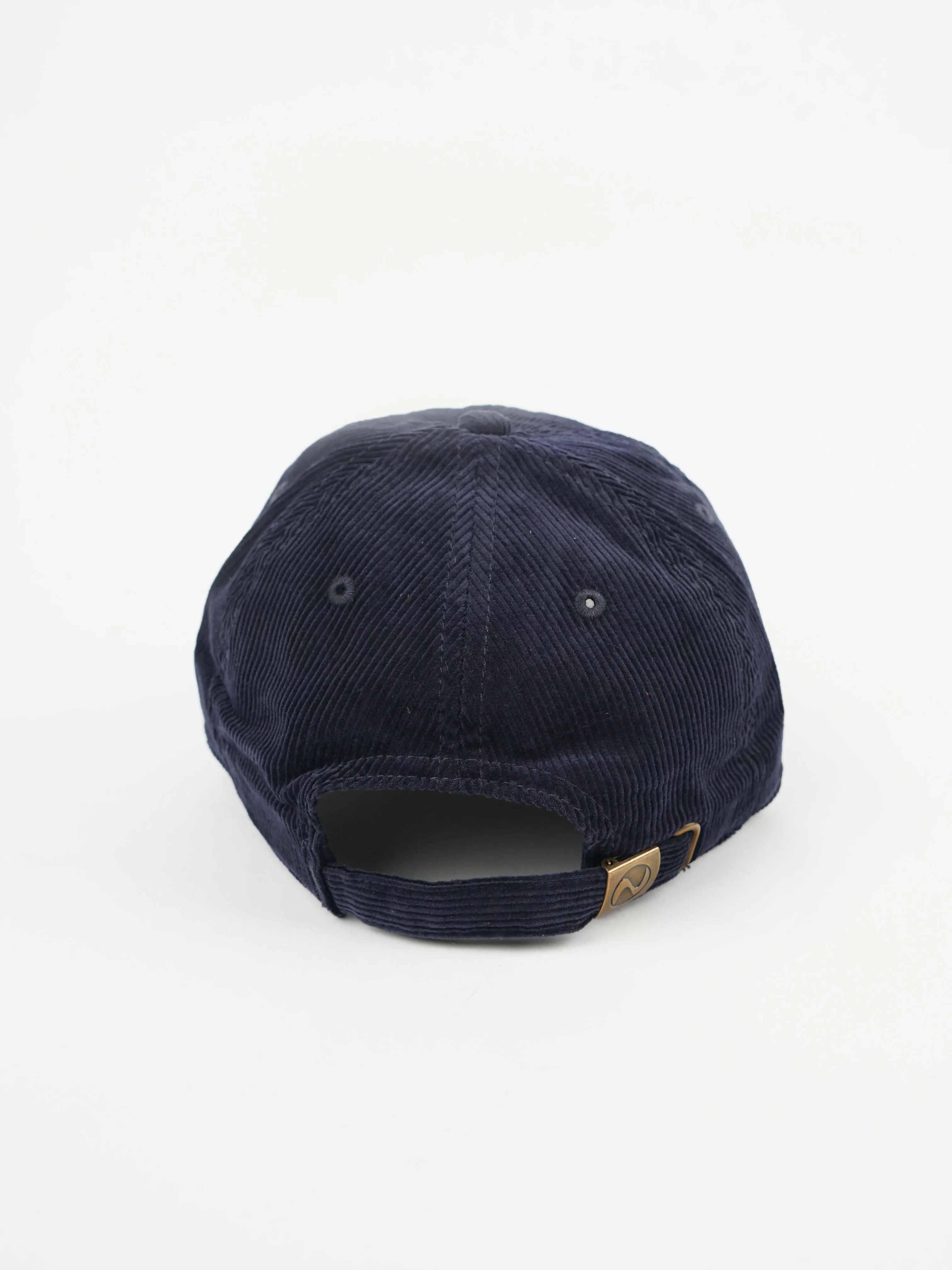 Corduroy Cap / Navy x Brown