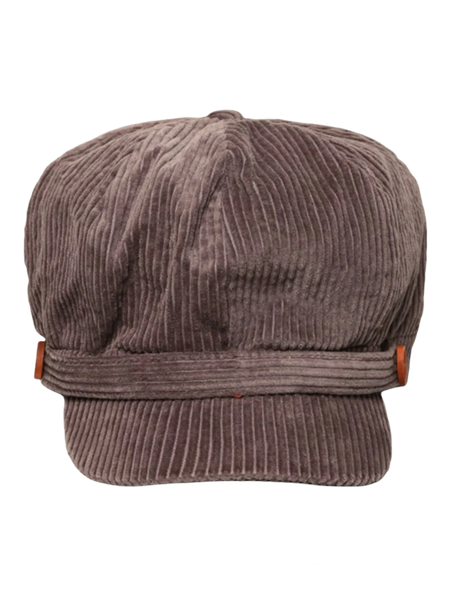 Corduroy Newsboy Solid Cap