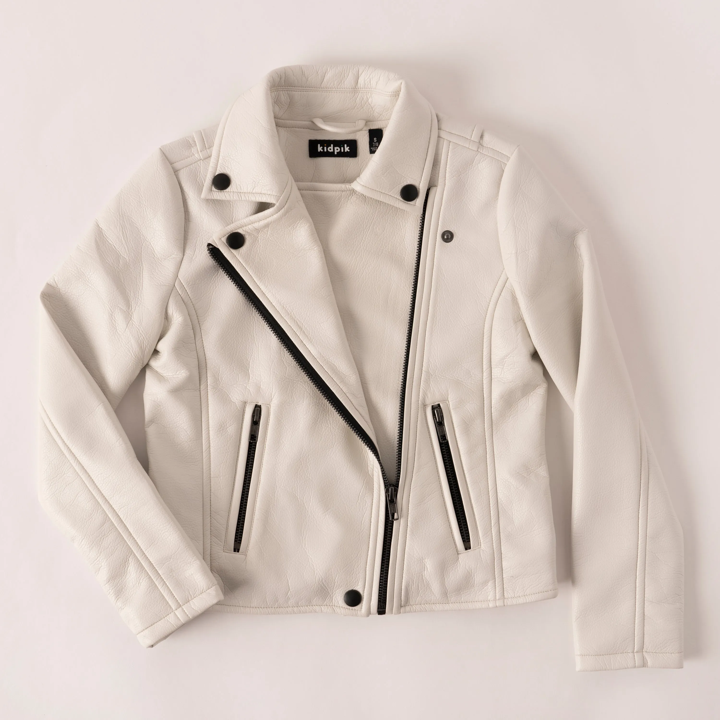 Cream Moto Jacket