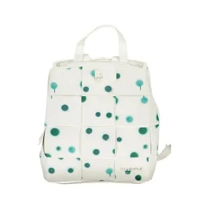 Desigual White Polyethylene Backpack