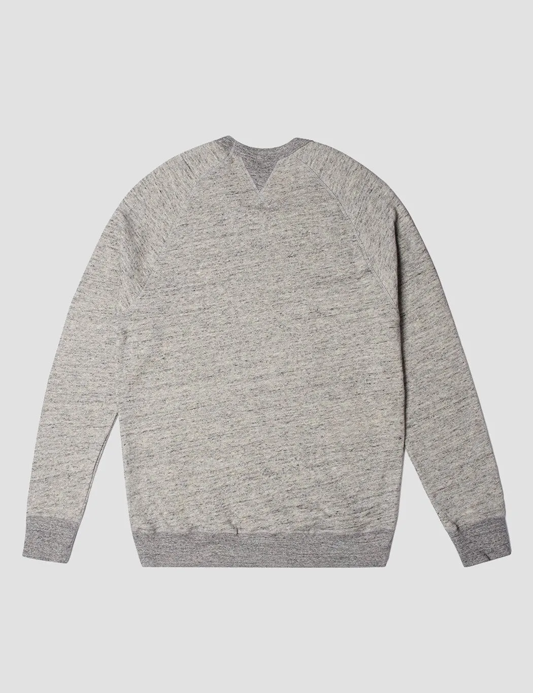 Deus Ex Machina Terry Slub Sweatshirt - Grey Marl