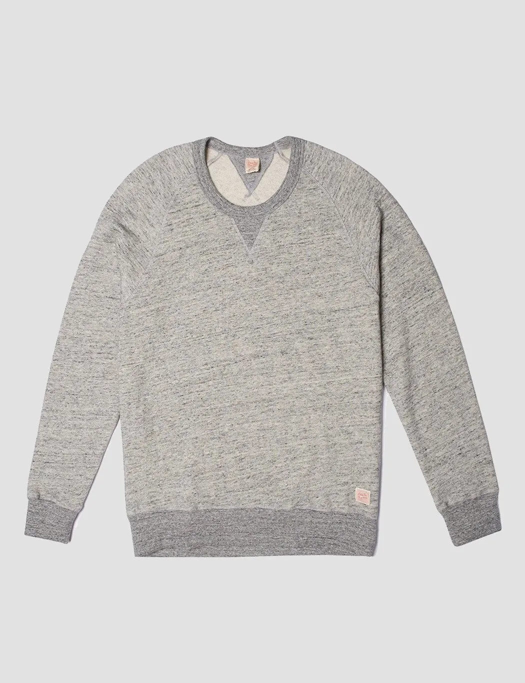 Deus Ex Machina Terry Slub Sweatshirt - Grey Marl