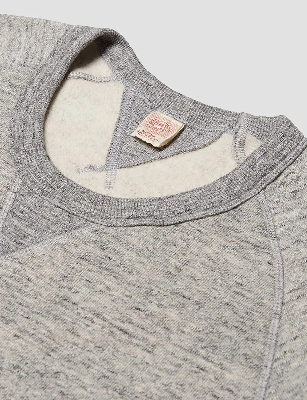 Deus Ex Machina Terry Slub Sweatshirt - Grey Marl