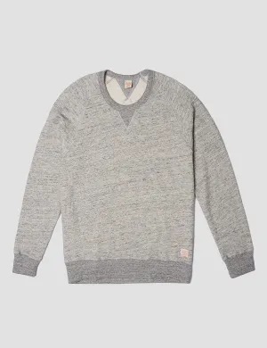 Deus Ex Machina Terry Slub Sweatshirt - Grey Marl