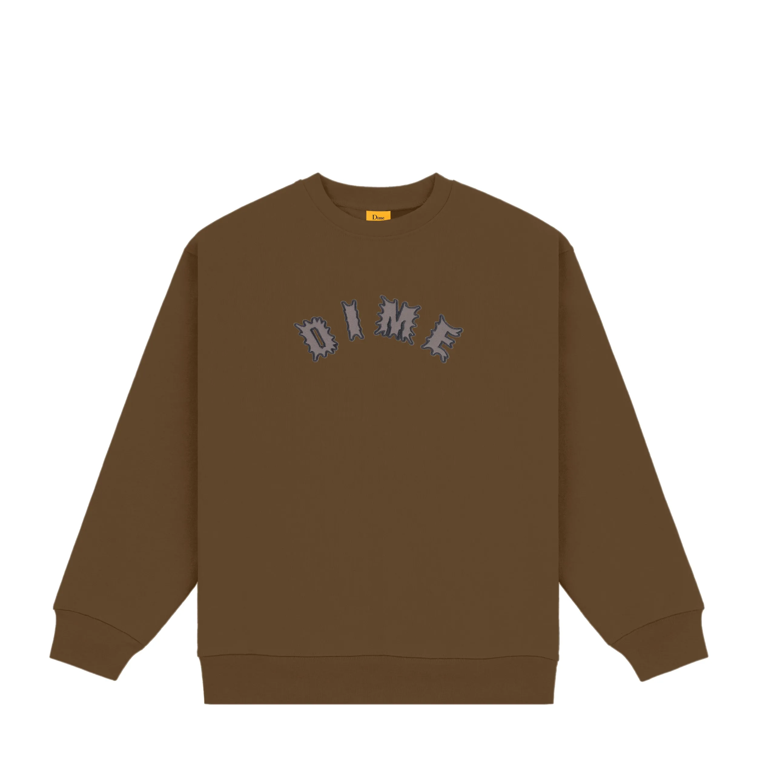 Dime Choppers Crewneck Dark Brown