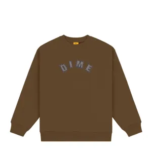 Dime Choppers Crewneck Dark Brown