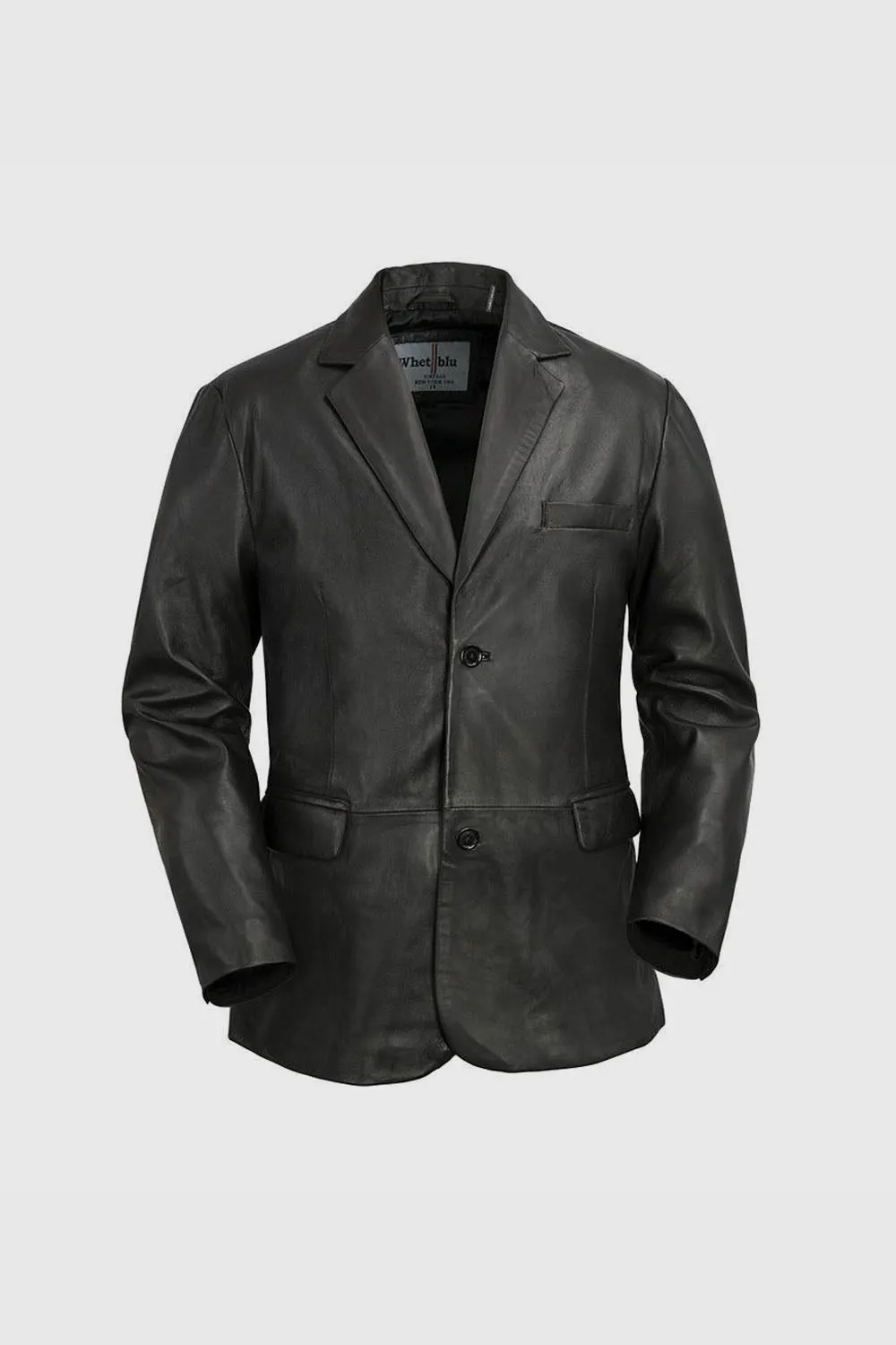 Esquire Men's Leather Jacket Black (POS)