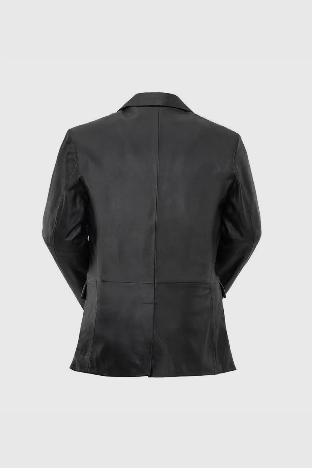 Esquire Men's Leather Jacket Black (POS)