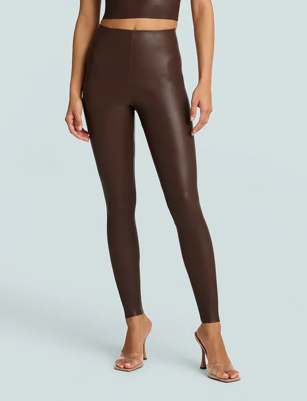 Faux Leather Legging