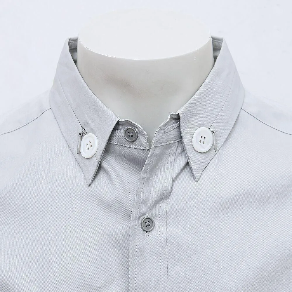 Light Grey Short Sleeved Shirt