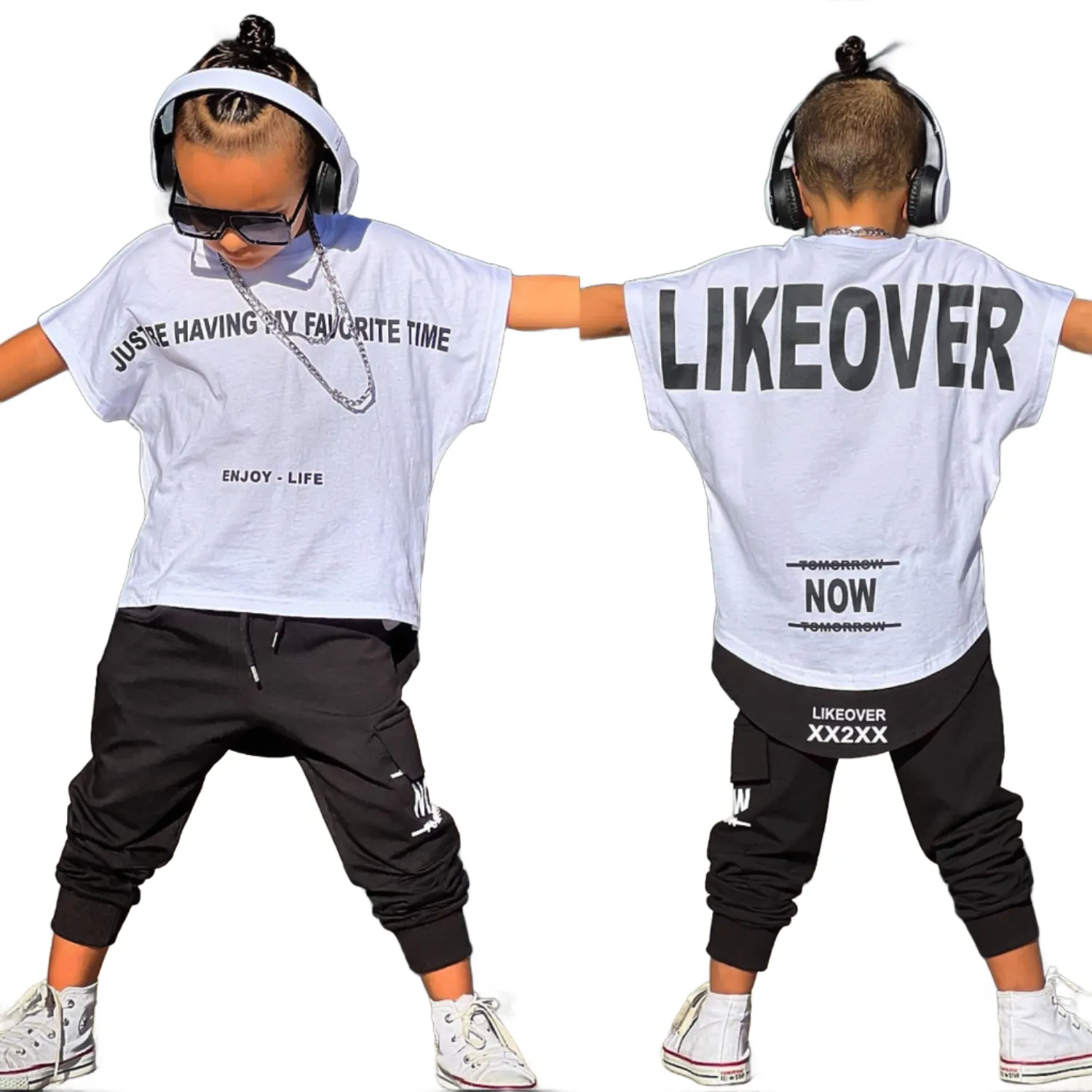 Like Over Boys Jogger Set