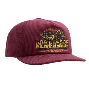 LOSER MACHINE VULTURE SNAPBACK BURGUNDY