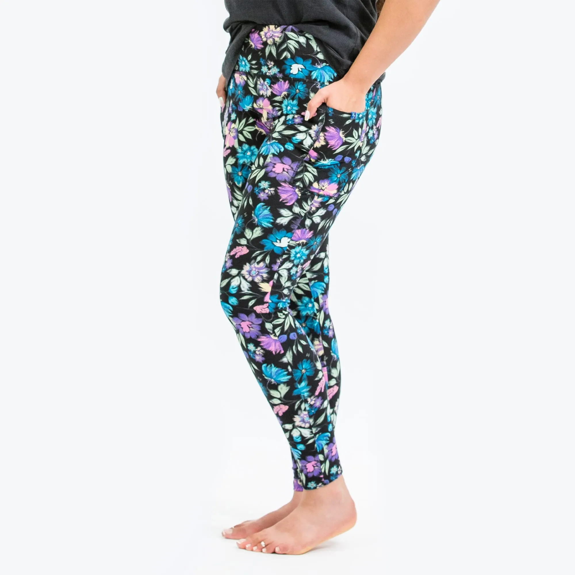 Lugging Ankle Leggings - Prints