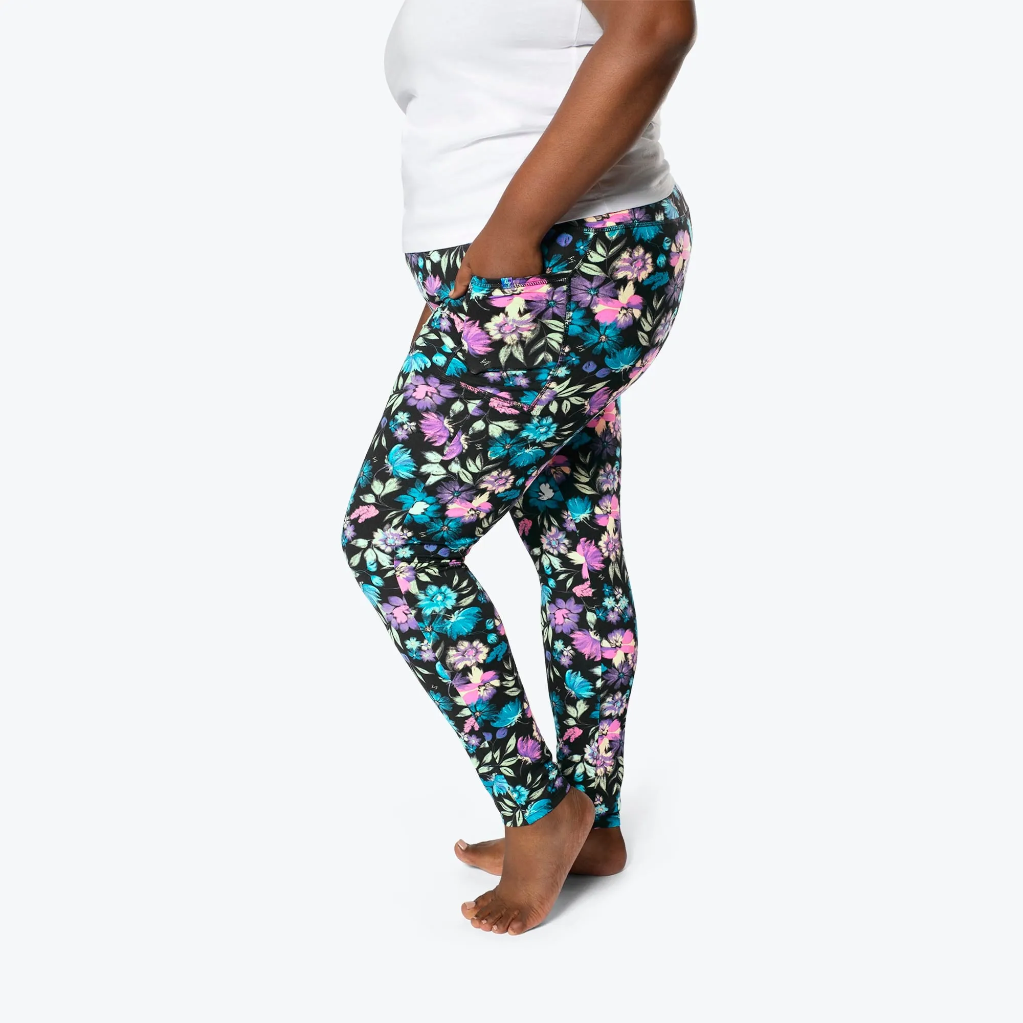 Lugging Ankle Leggings - Prints