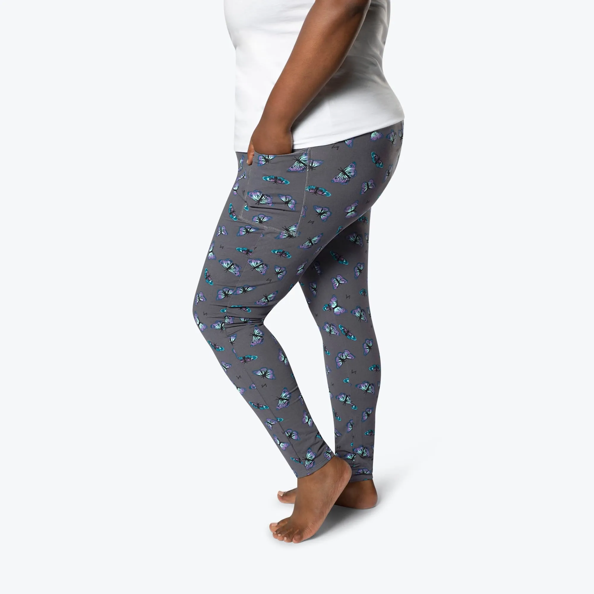 Lugging Ankle Leggings - Prints