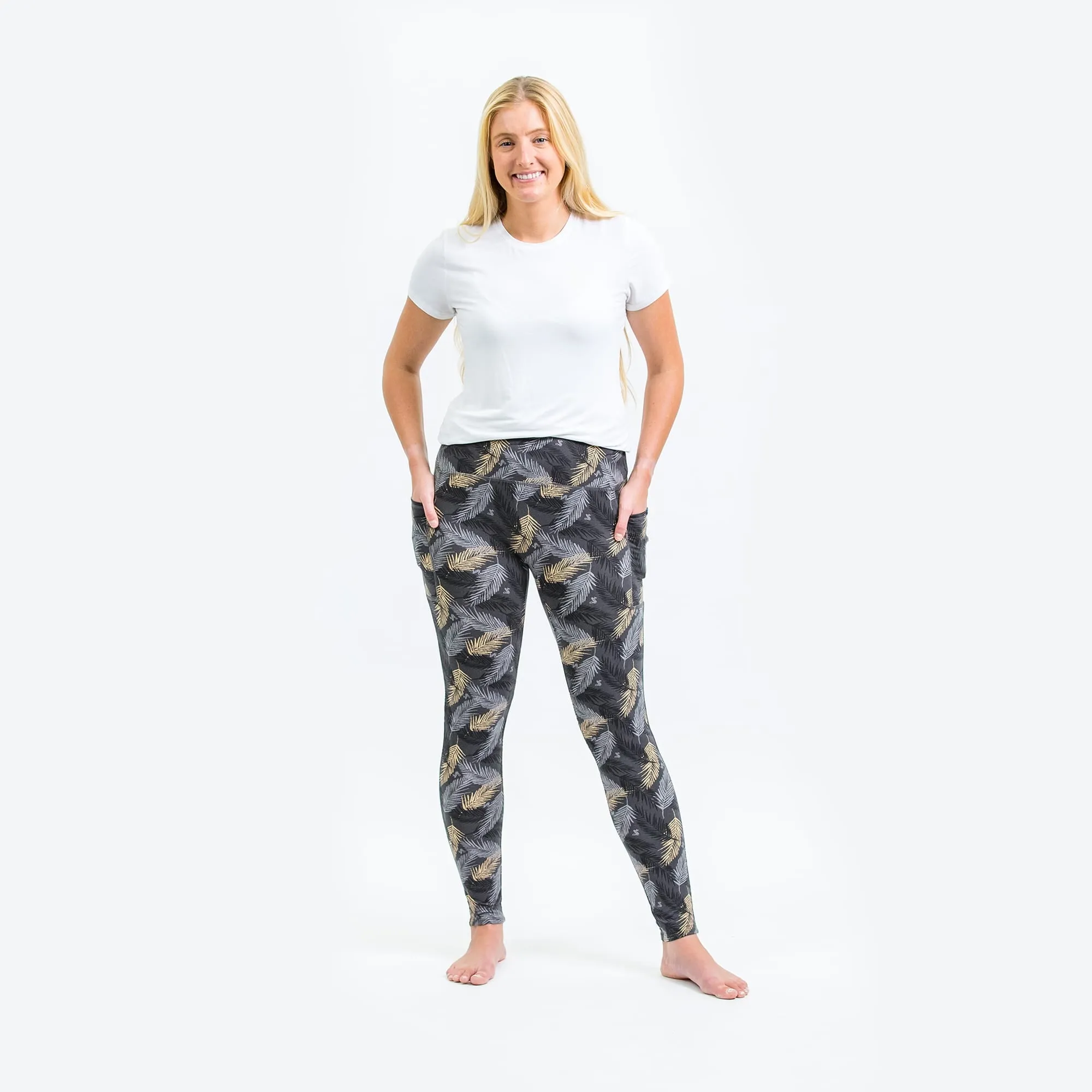 Lugging Ankle Leggings - Prints