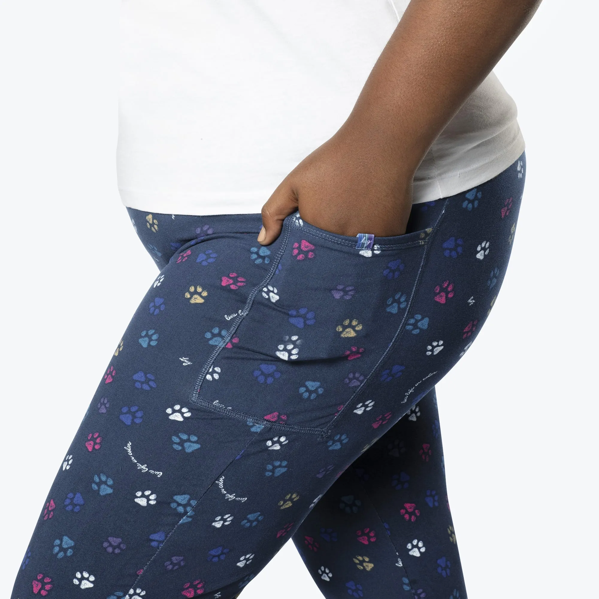 Lugging Ankle Leggings - Prints