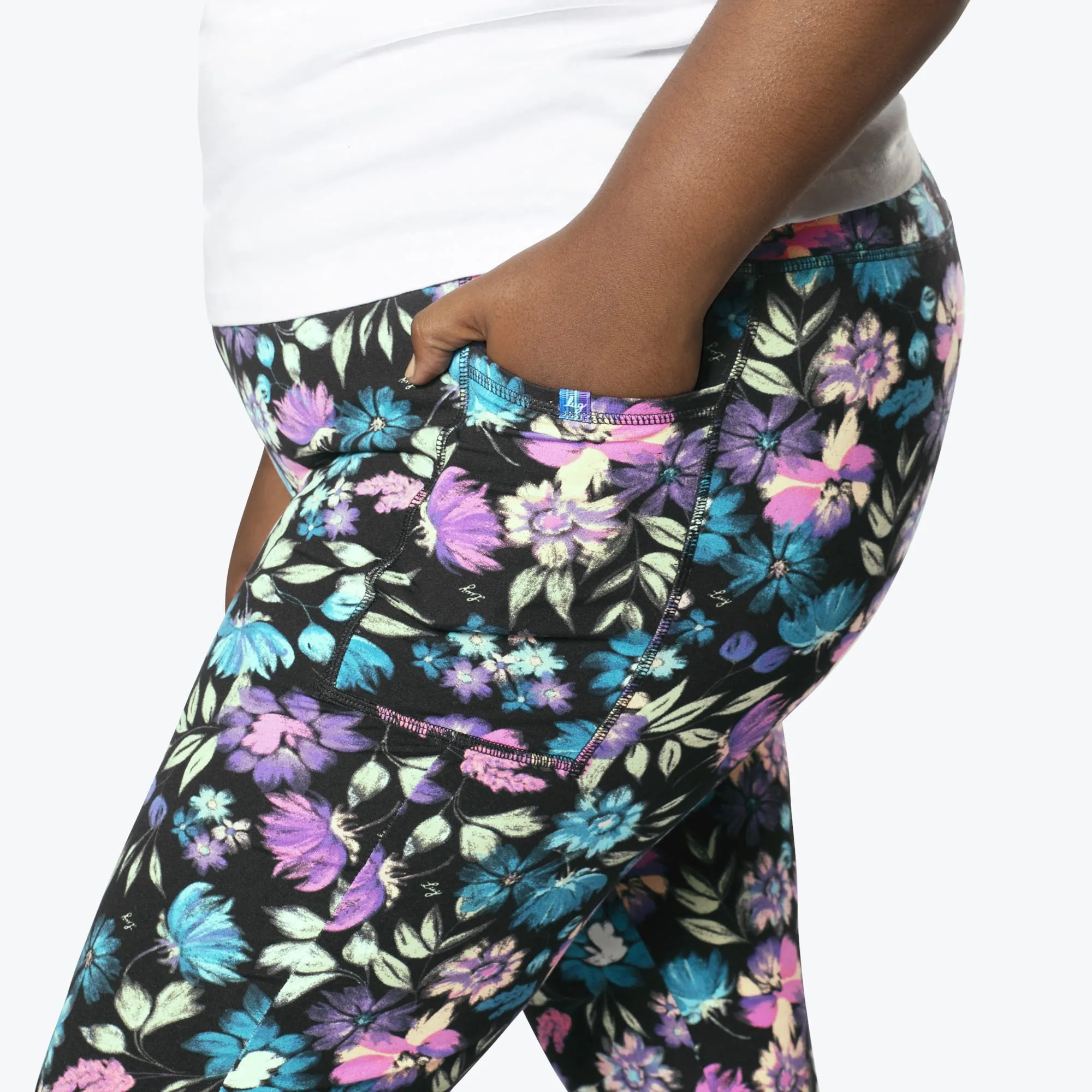 Lugging Ankle Leggings - Prints