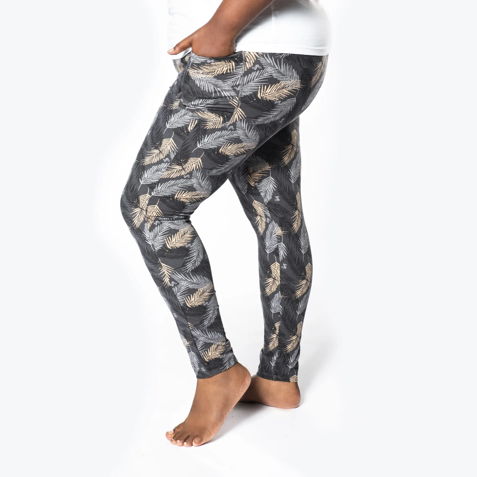 Lugging Ankle Leggings - Prints