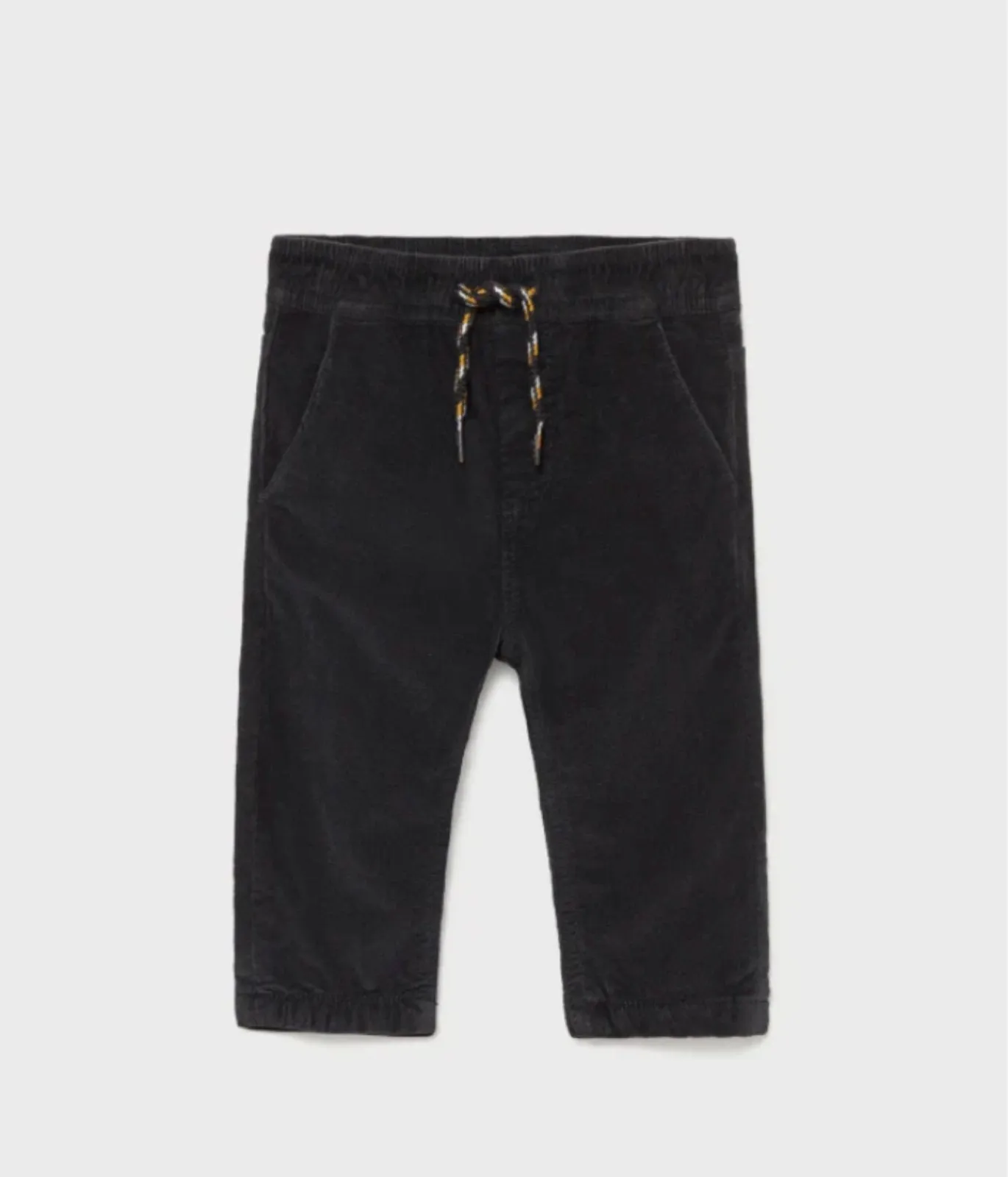 Mayoral Baby and Toddler Boys Black Corduroy Pants