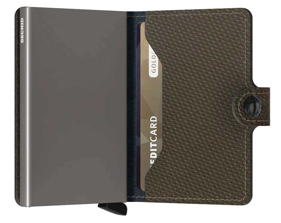 MINIWALLET CARBON KHAKI