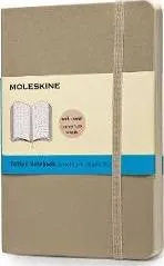 Moleskine Ruled Soft Cover Notebook Pocket Size khaki