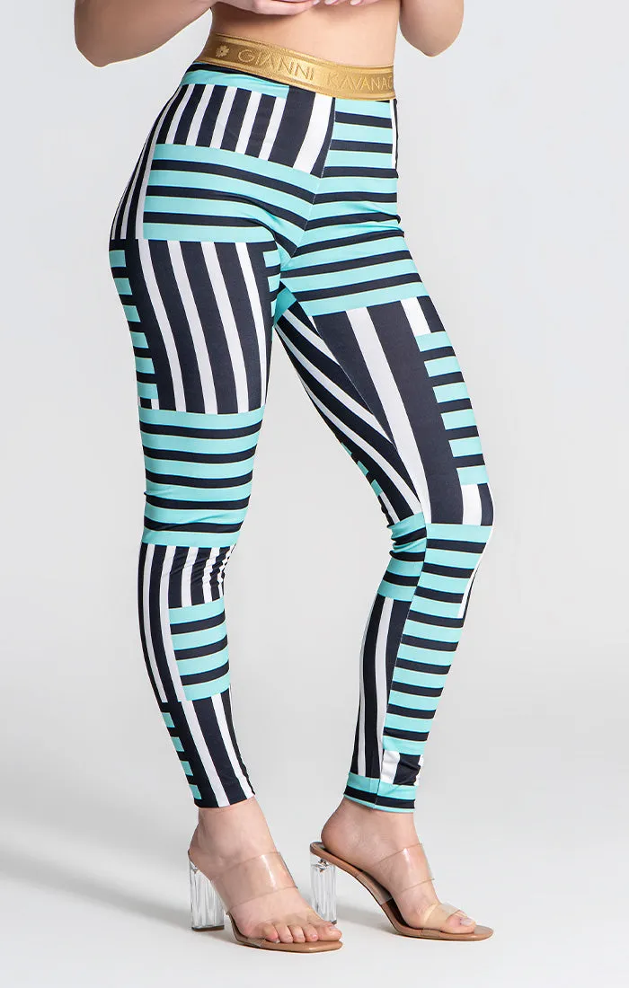 Multicolor Direction Leggings