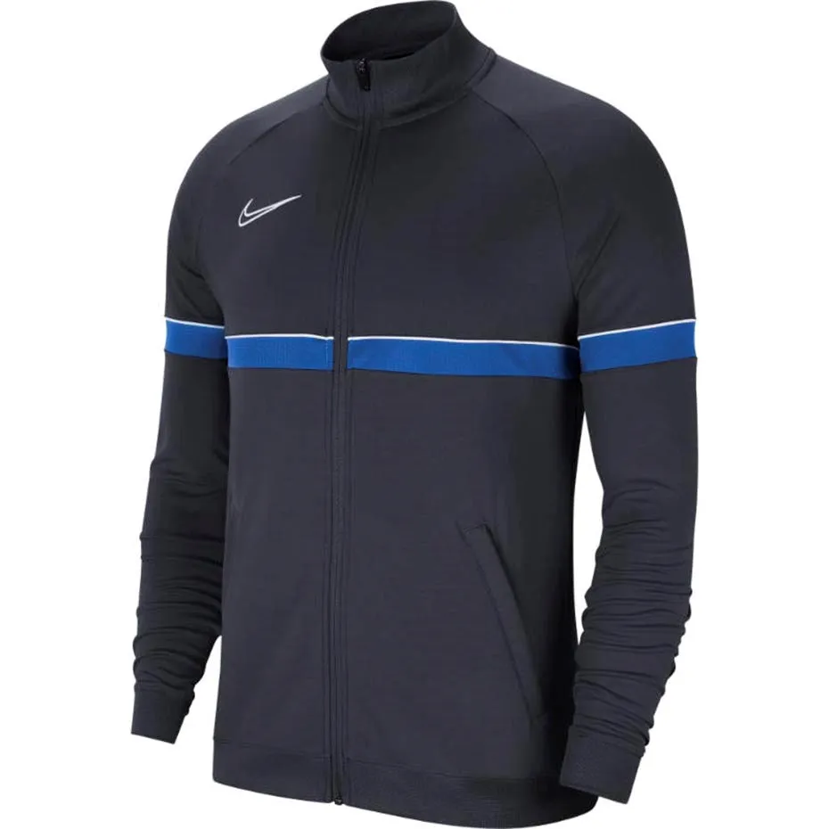 Nike Dri-Fit Academy 21 Knit Track Jacket Navy Blue Cw6113 453 S