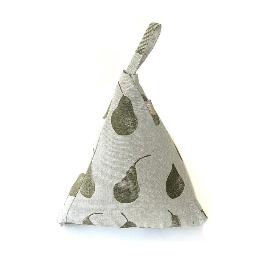 Pear Doorstop – Khaki