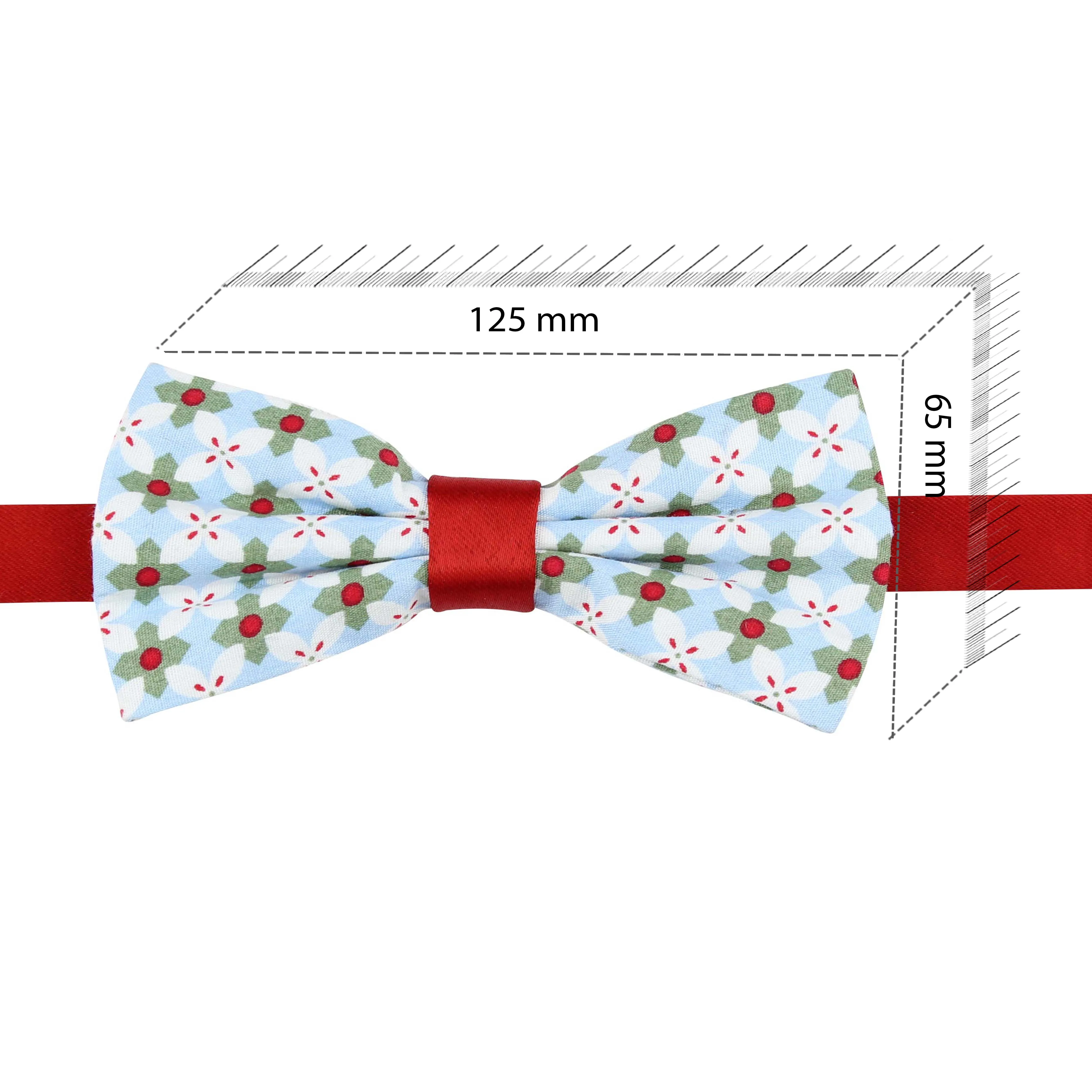 Peluche The Polka Affair White Bow Tie For Men