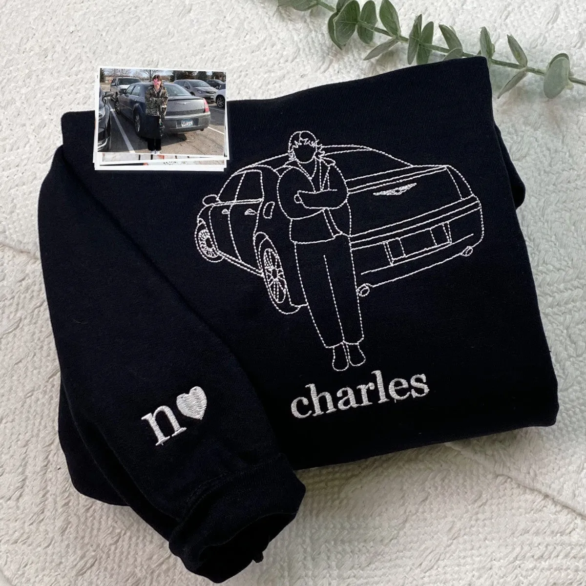 Personalized Birthday Gifts for Car Guys with Car on Hoodie or Sweatshirt