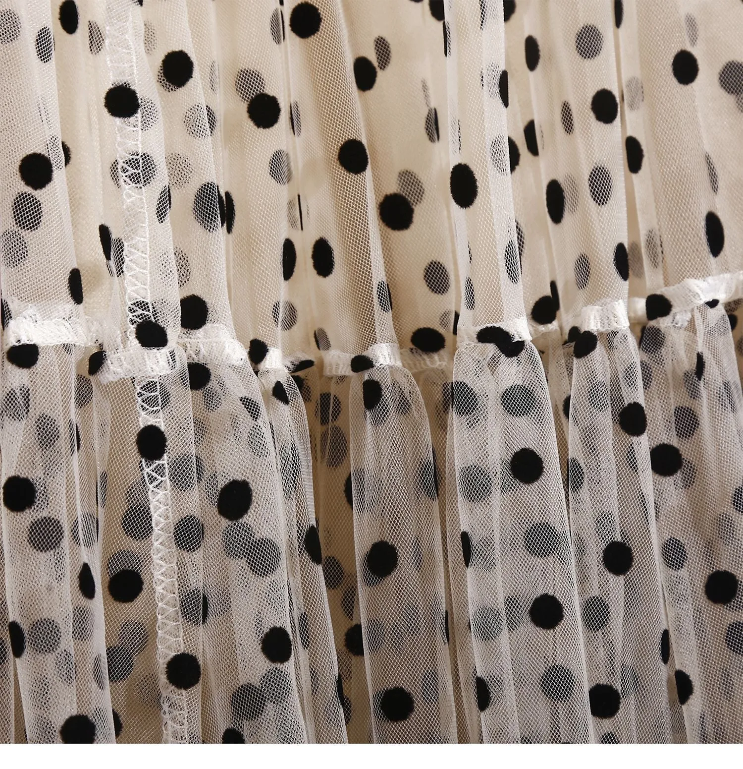 Pre Order:  Polka Dot Tulle Skirt - @cocowithlove1