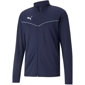 Puma Teamrise Training Poly Jacket Navy Blue 657392 06 S