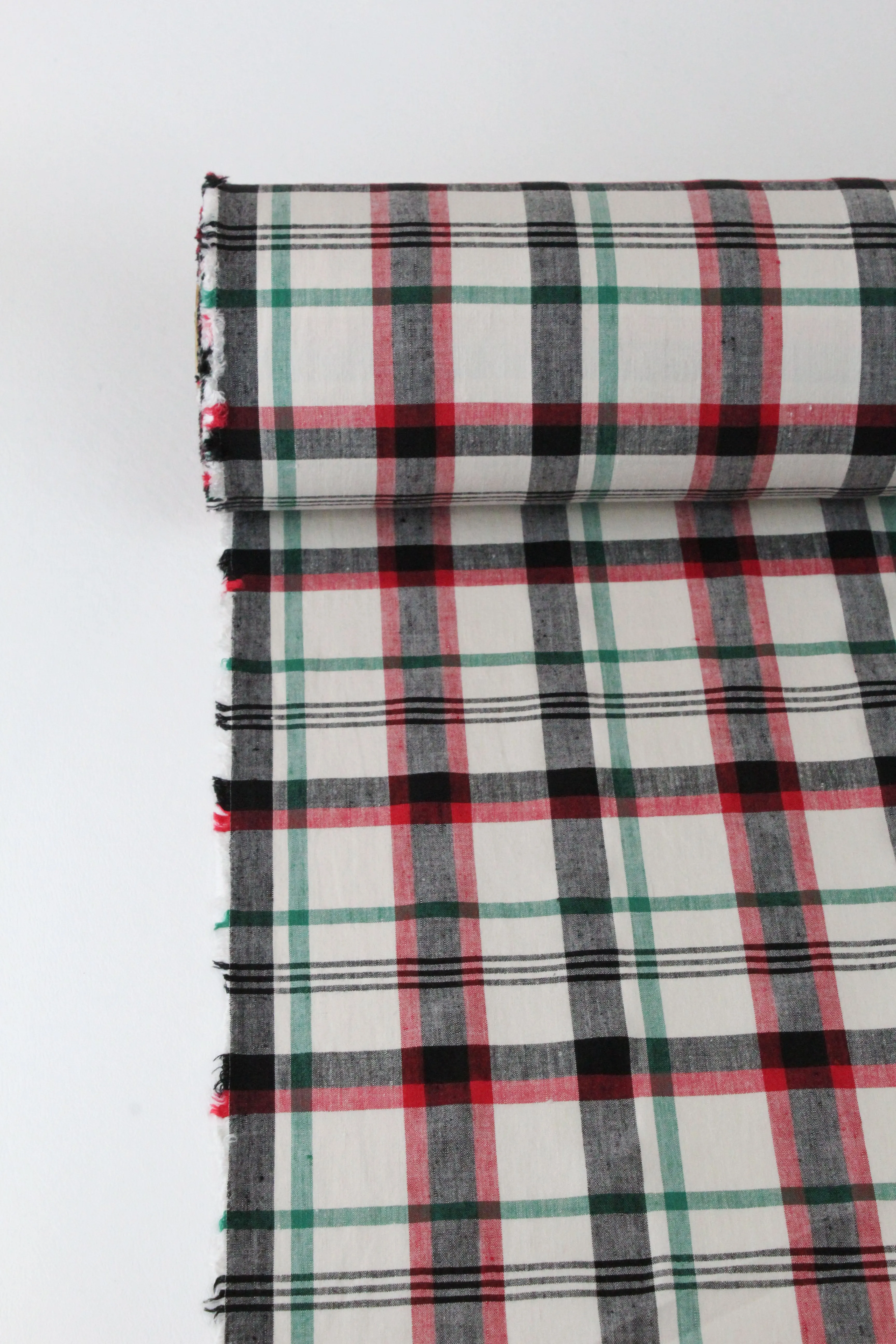 Saul - Yarn Dyed Linen | Plaid