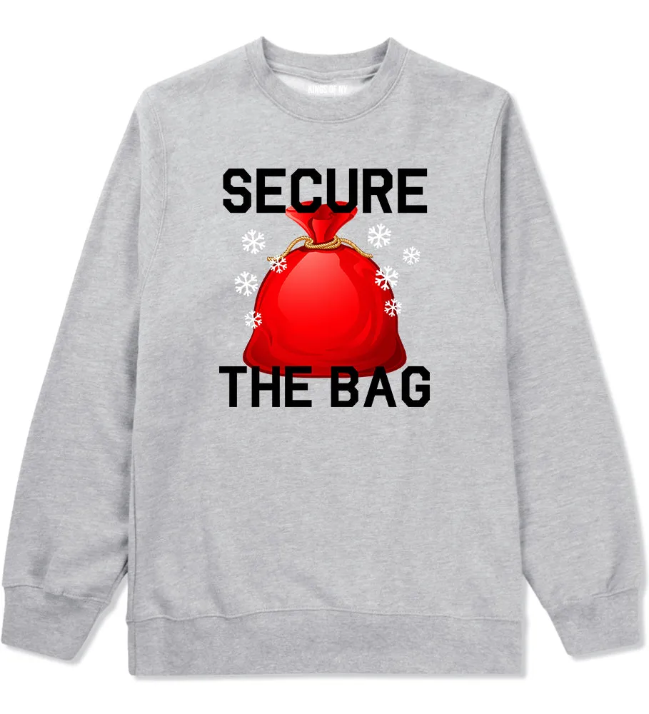 Secure The Bag Hiphop Christmas Mens Crewneck Sweatshirt