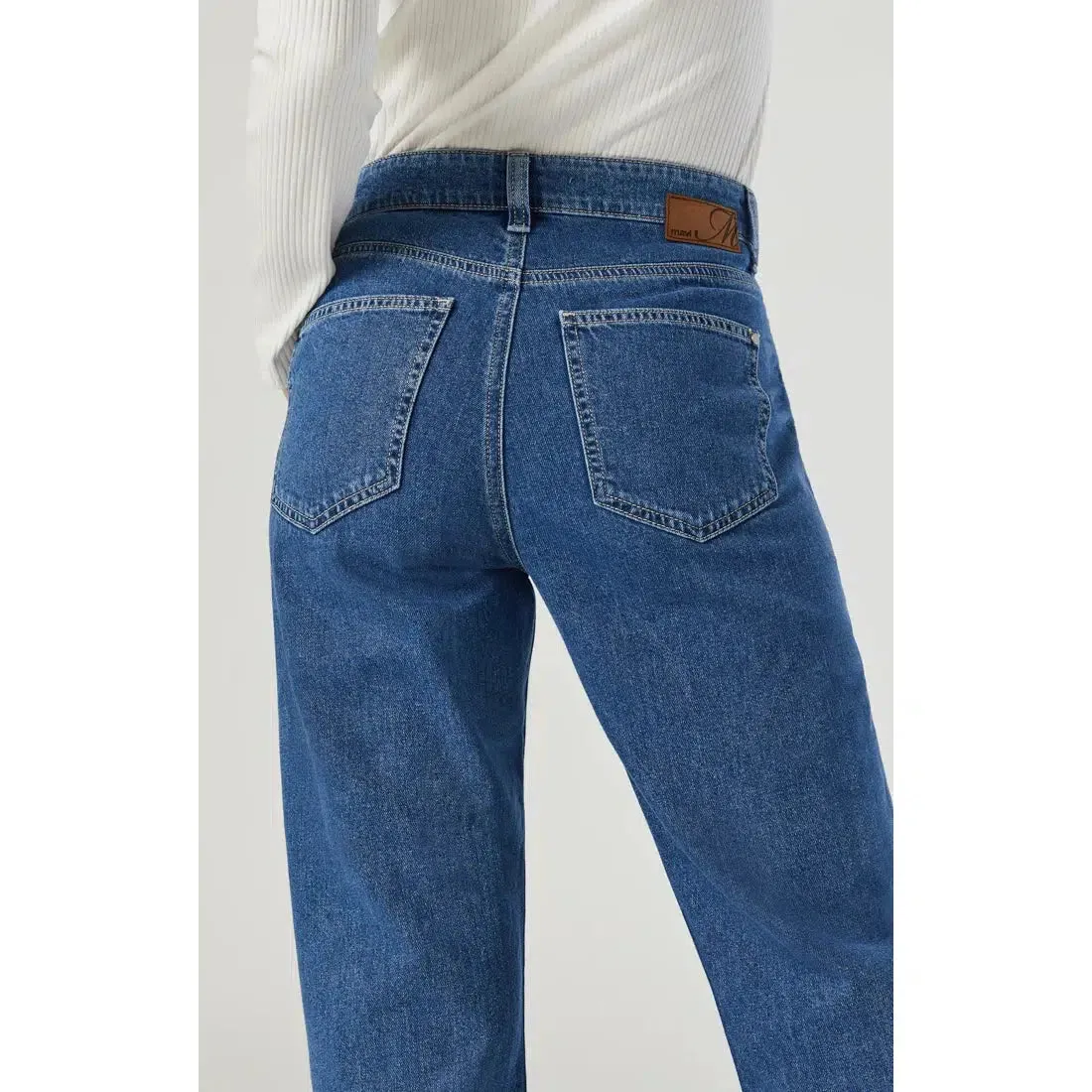 SHELIA MID BLUE DENIM