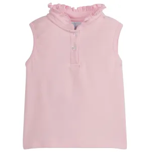 Sleeveless Hastings Polo - Light Pink