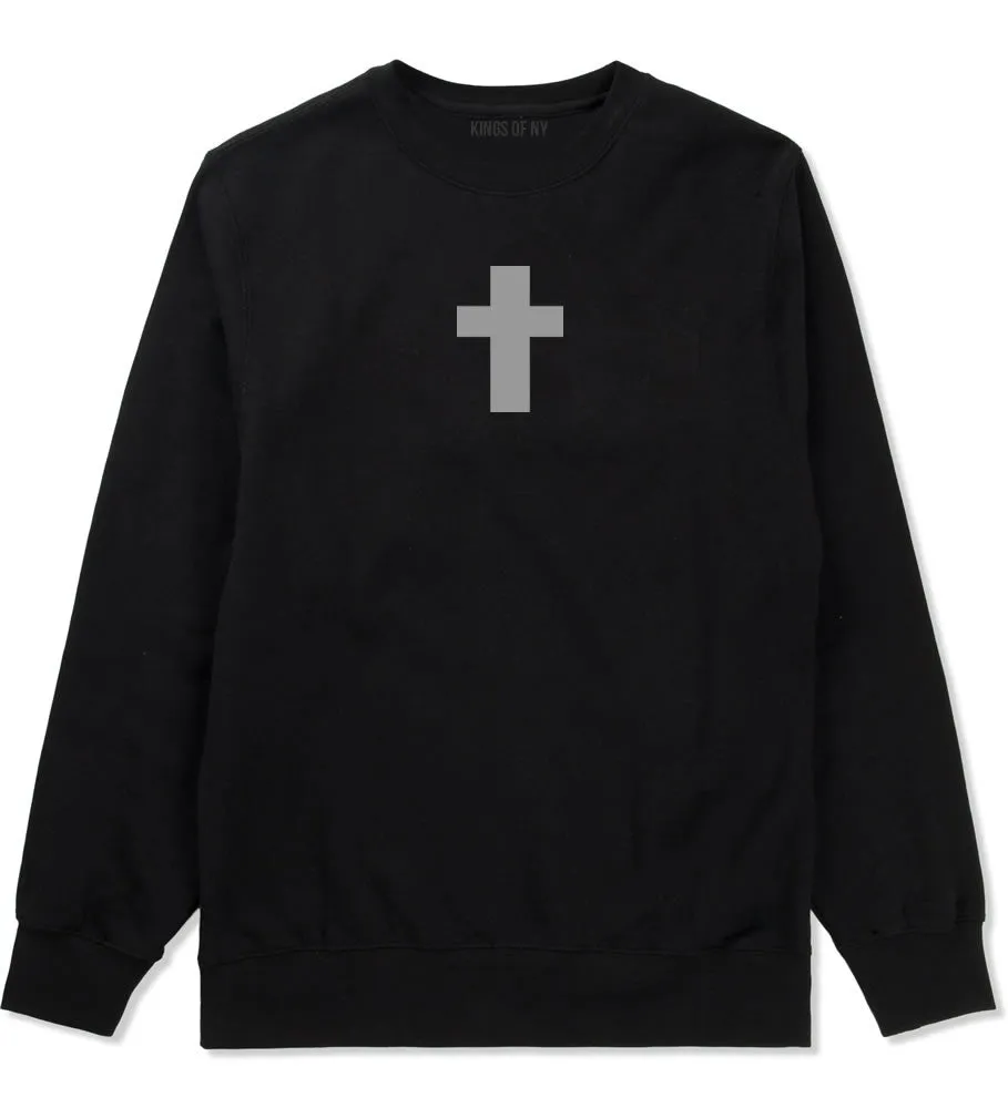 Small Cross Crewneck Sweatshirt